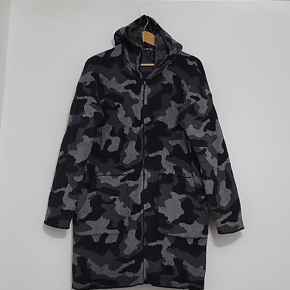 Barefoot Dreams Cozy Chic Camo Anorak Jacket